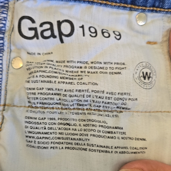 Gap 1969 True Skinny Jeans VGUC - Women's Size 25 - Picture 11 of 13